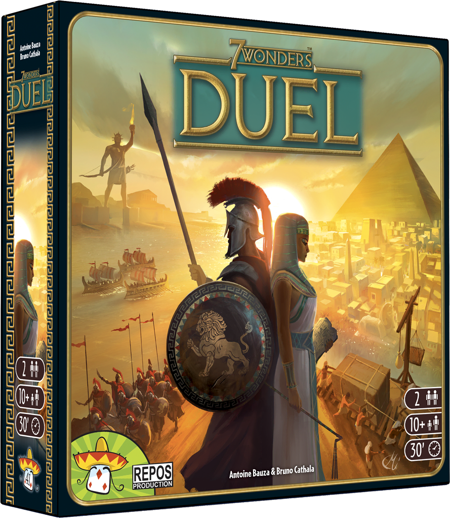 7 Wonders Duel game box