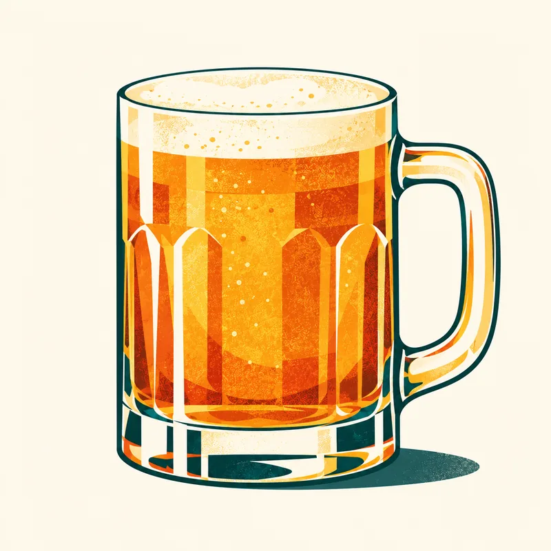 Beer illustration