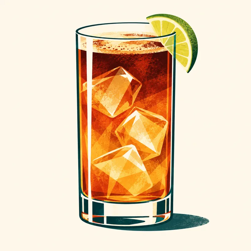 Illustration of Dark ’n’ Stormy