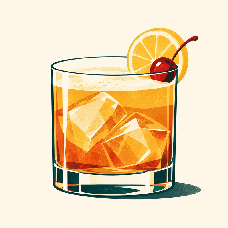 Illustration of Whiskey Sour